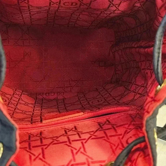 Dior Black Cannage Nylon Mini Drawstring Backpack - Picture 10 of 16